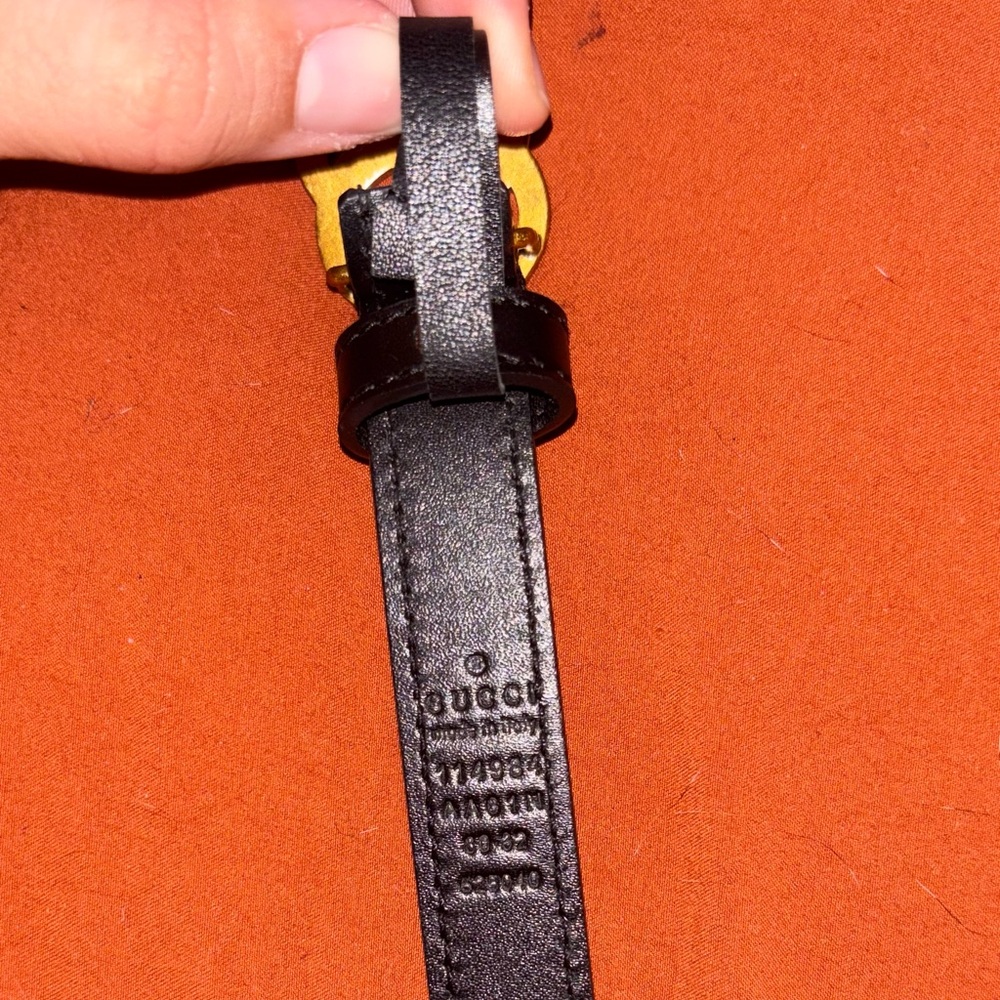 Gucci Dark Brown Belt with Gold GG Buckle - Picture 4 of 4